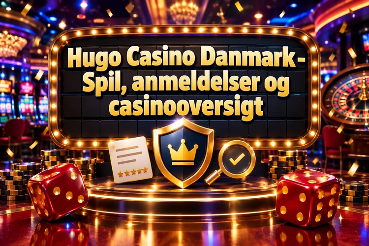 Hugo Casino Danmark - Spil, anmeldelser og casinooversigt